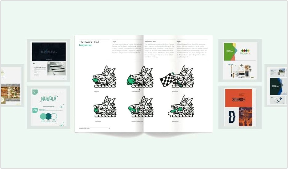 Free Brand Guidelines Template One Page
