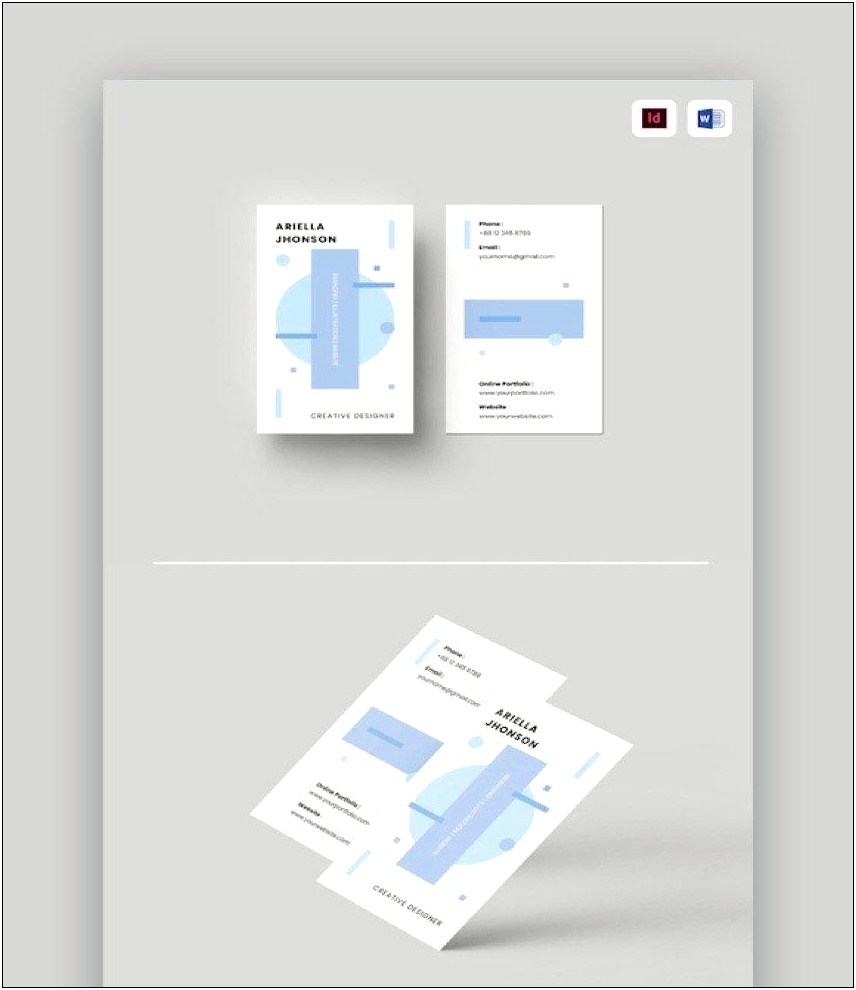 Free Business Card Templates Office Max