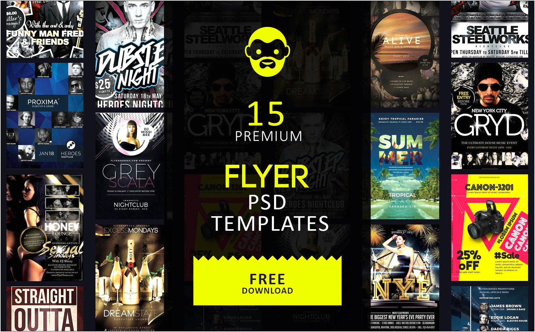 Free Business Flyer Template Psd Download