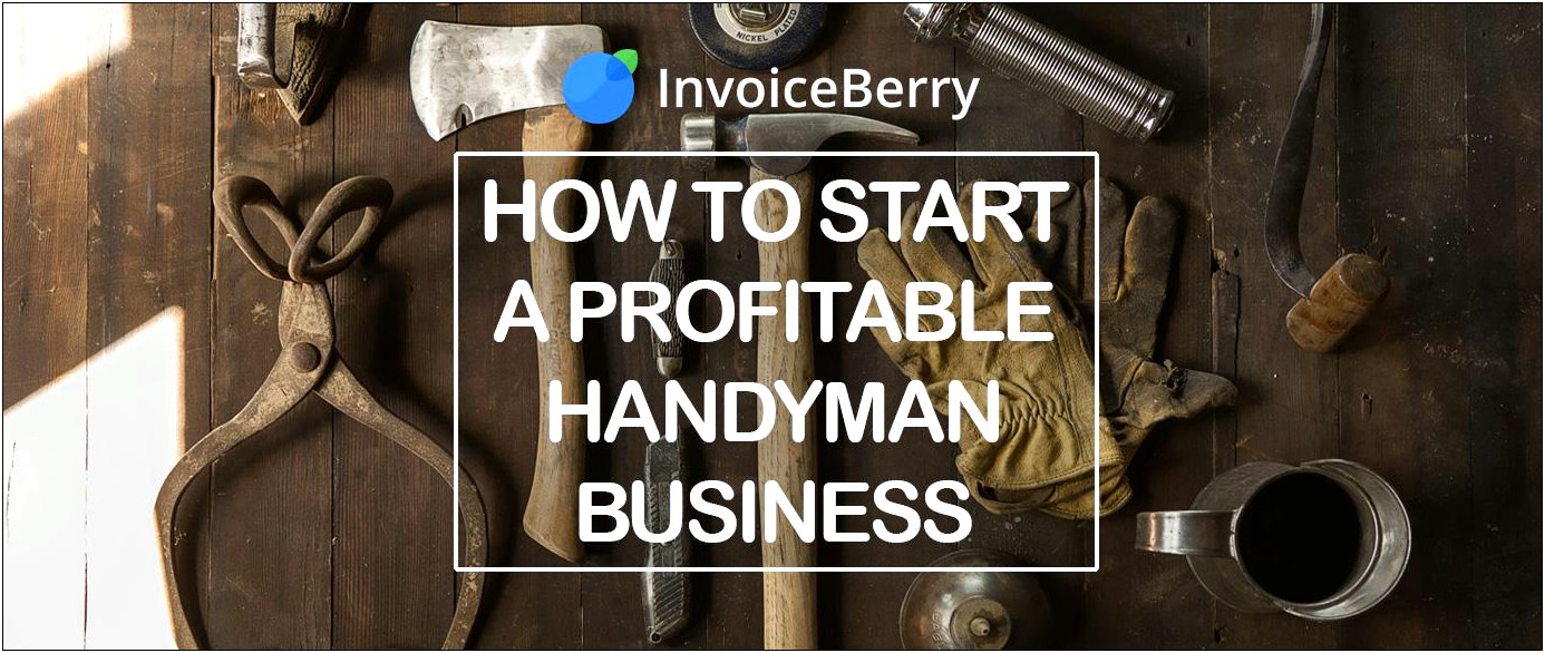 Free Business Forns Templates For Handyman Services