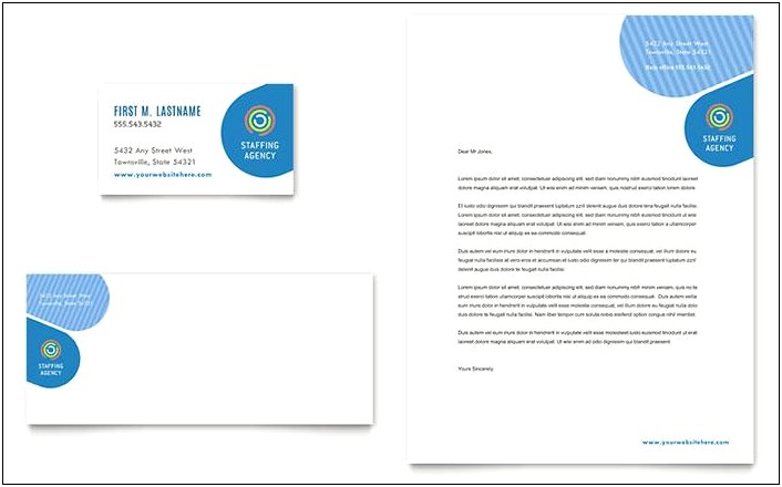 Free Business Letterhead Templates For Word 2007