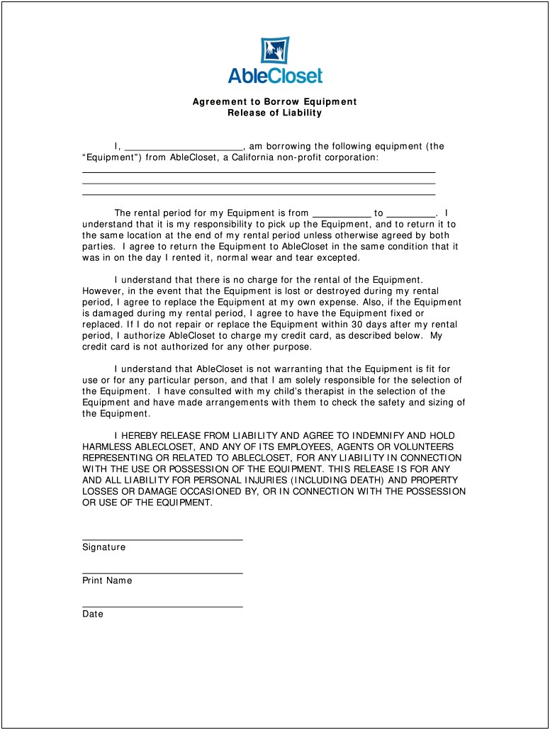 Free Business Loan Agreement Template Word