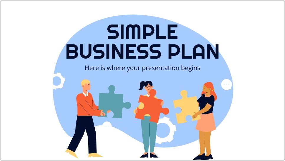 Free Business Plan Template Powerpoint Presentation