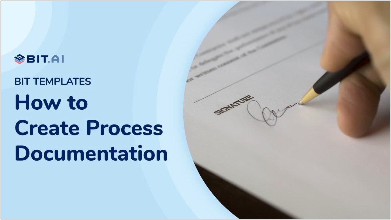 Free Business Process Documentation Template Word