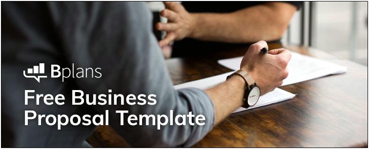Free Business Proposal Template South Africa