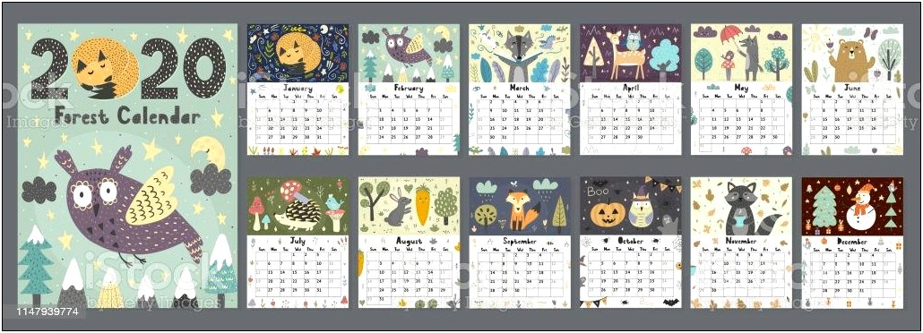 Free Calendar Template Two Months Per Page