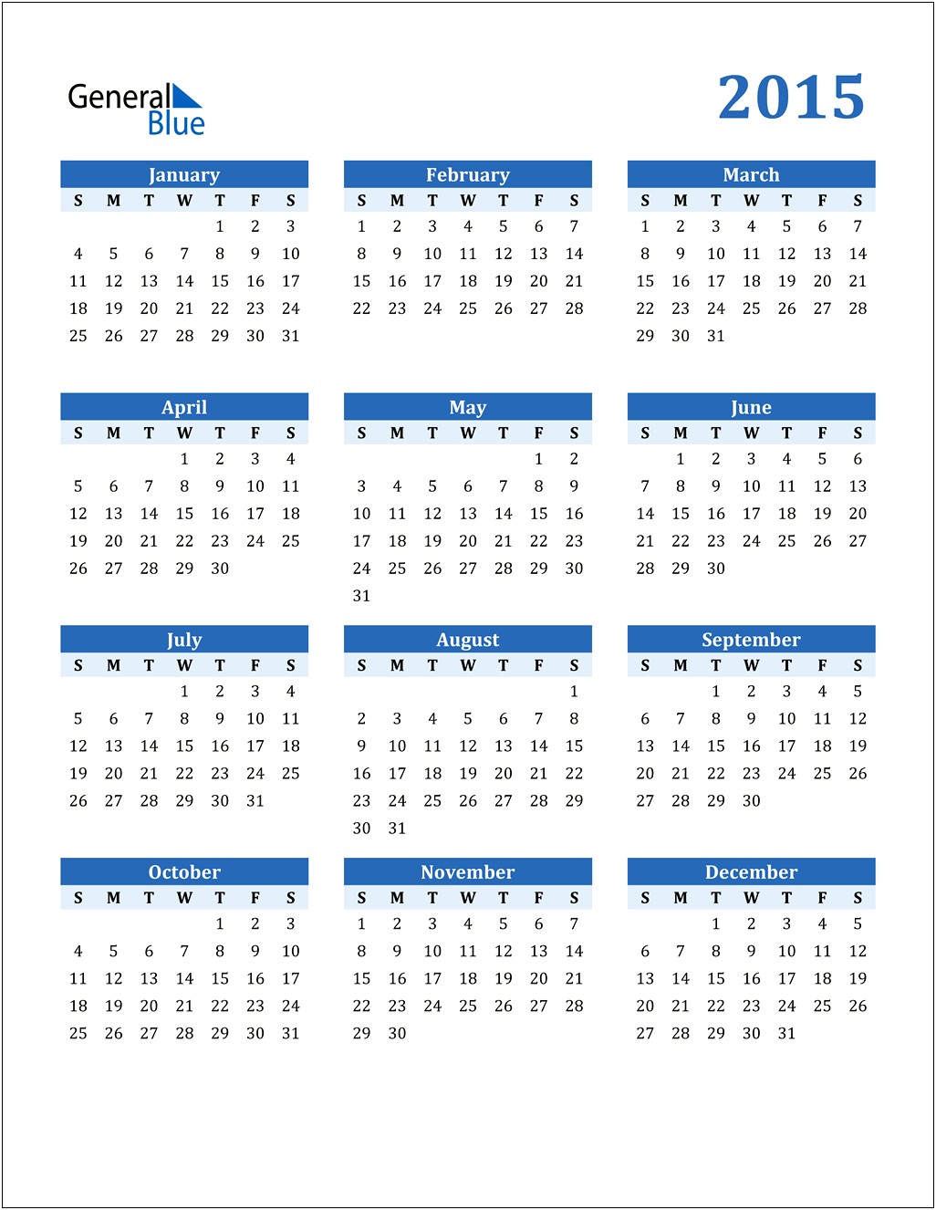 Free Calendar Templates 2015 For Mac