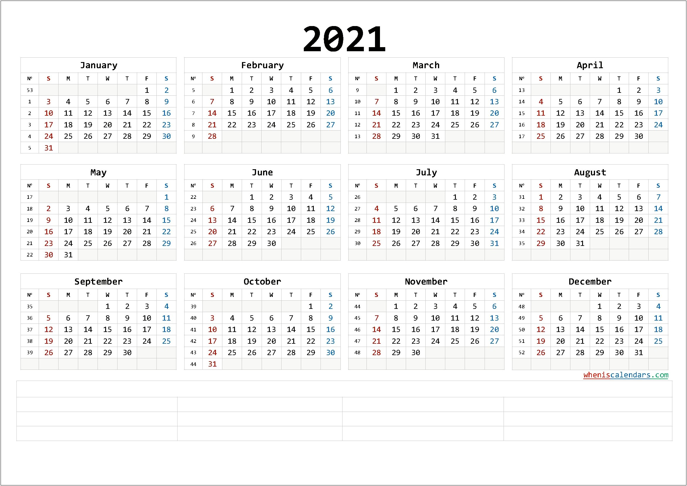 Free Calendar Templates For Word 2013