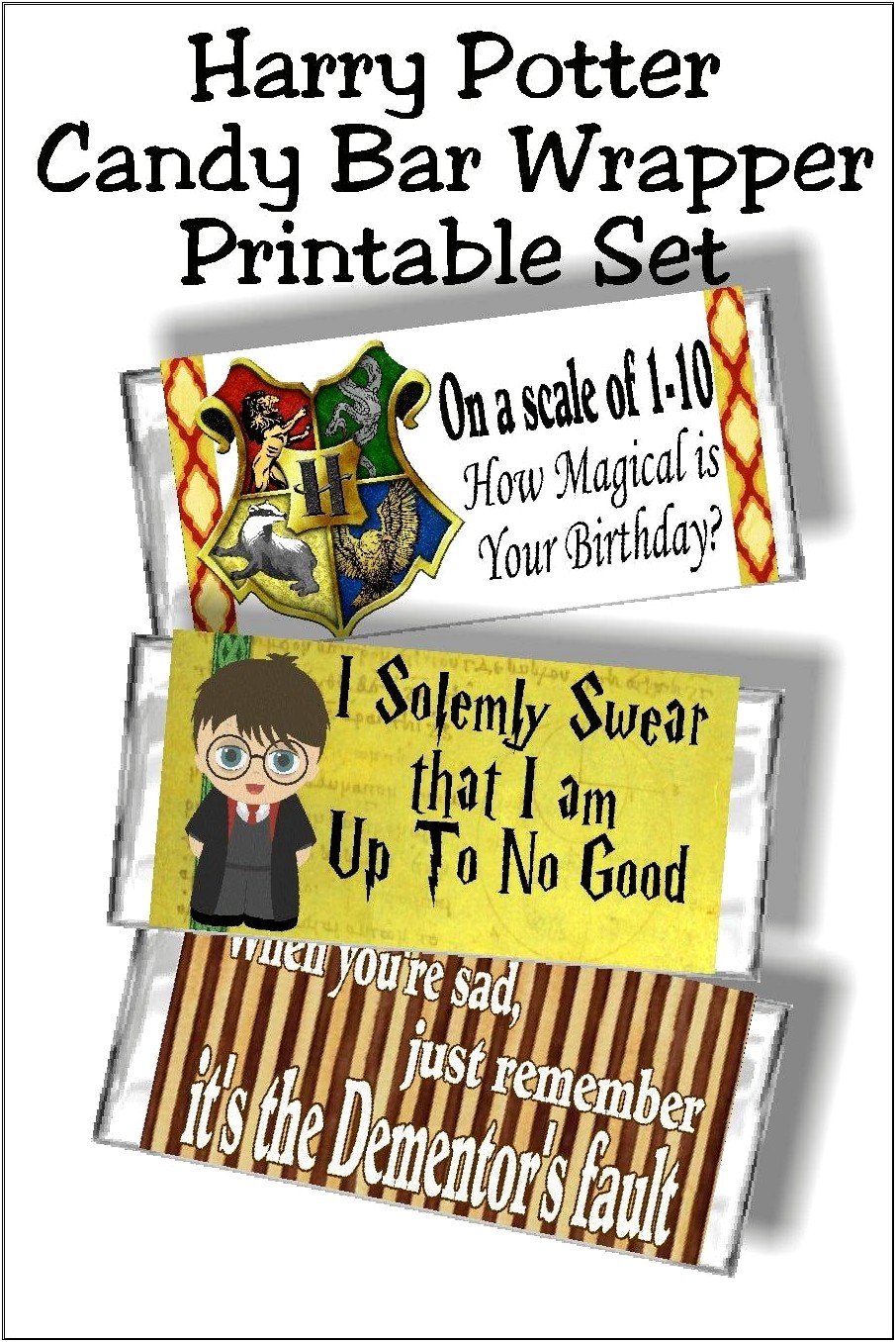 Free Candy Bar Wrapper Templates Birthday