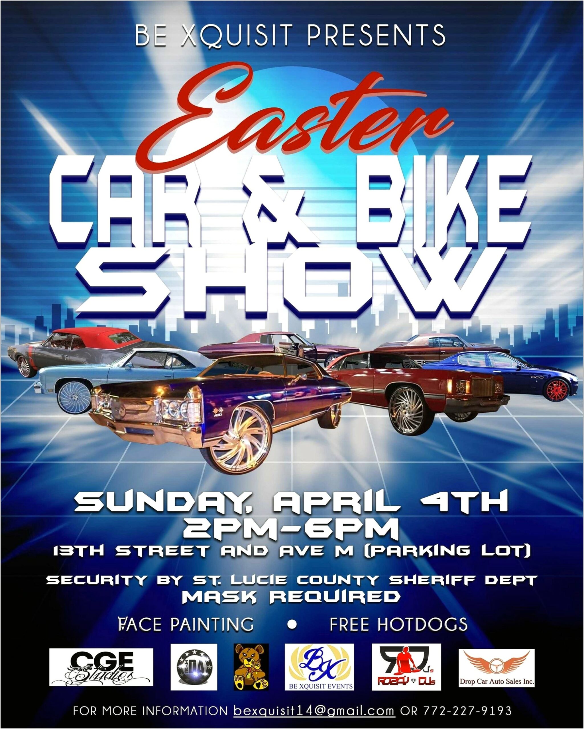 Free Car And Bike Show Flyer Template