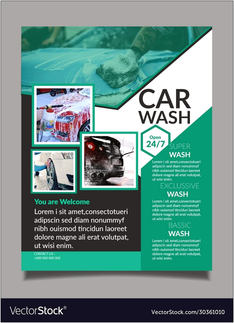 Free Car Wash Flyer Template Download