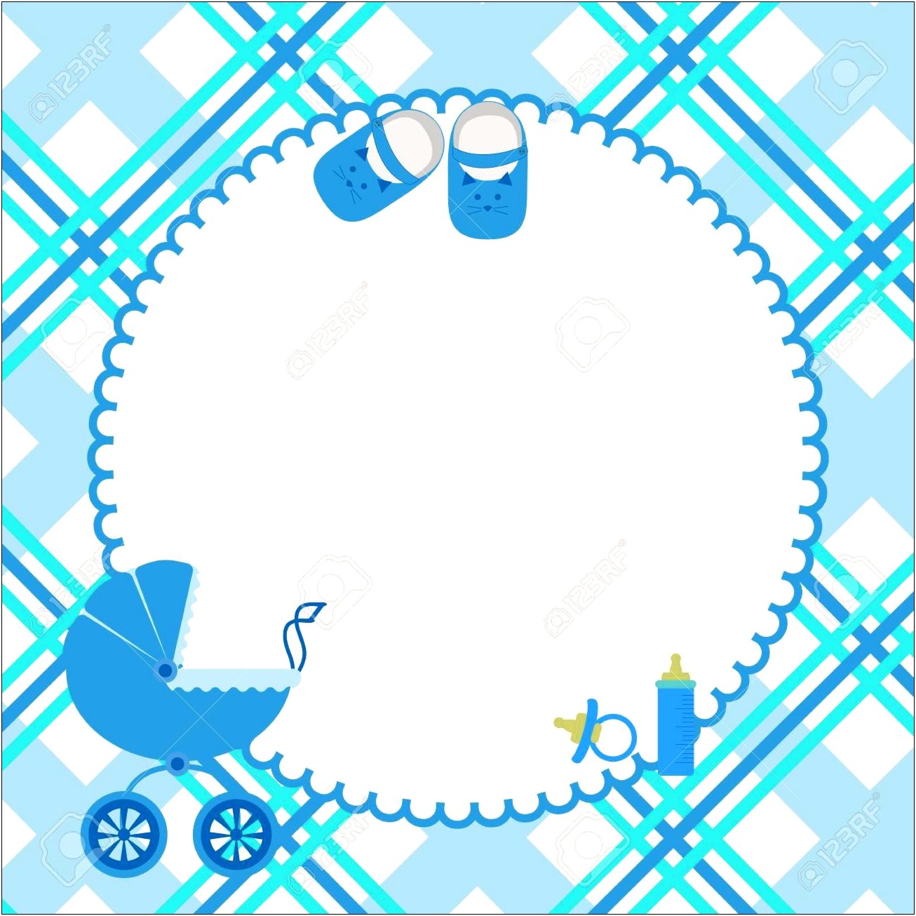 Free Card Templates For Baby Boys