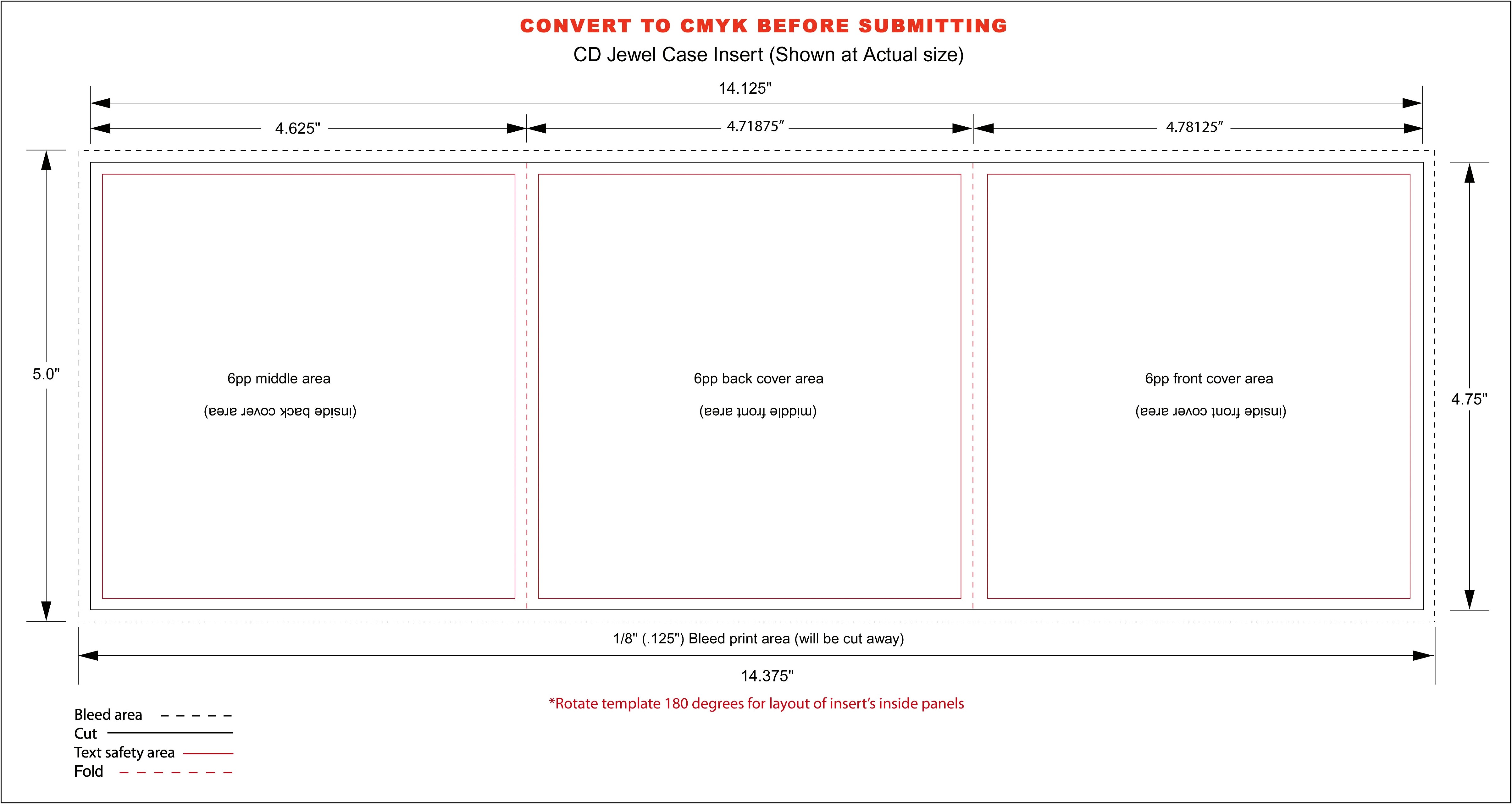 Free Cd Jewel Case Cover Template