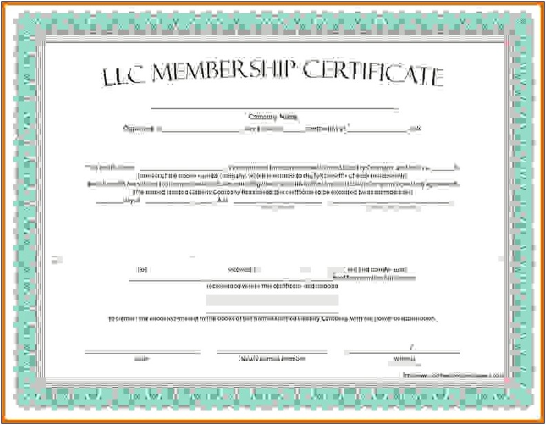 Free Certificate Of Church Membership Template