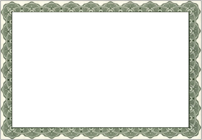 Free Certificate Seal Color Page Template