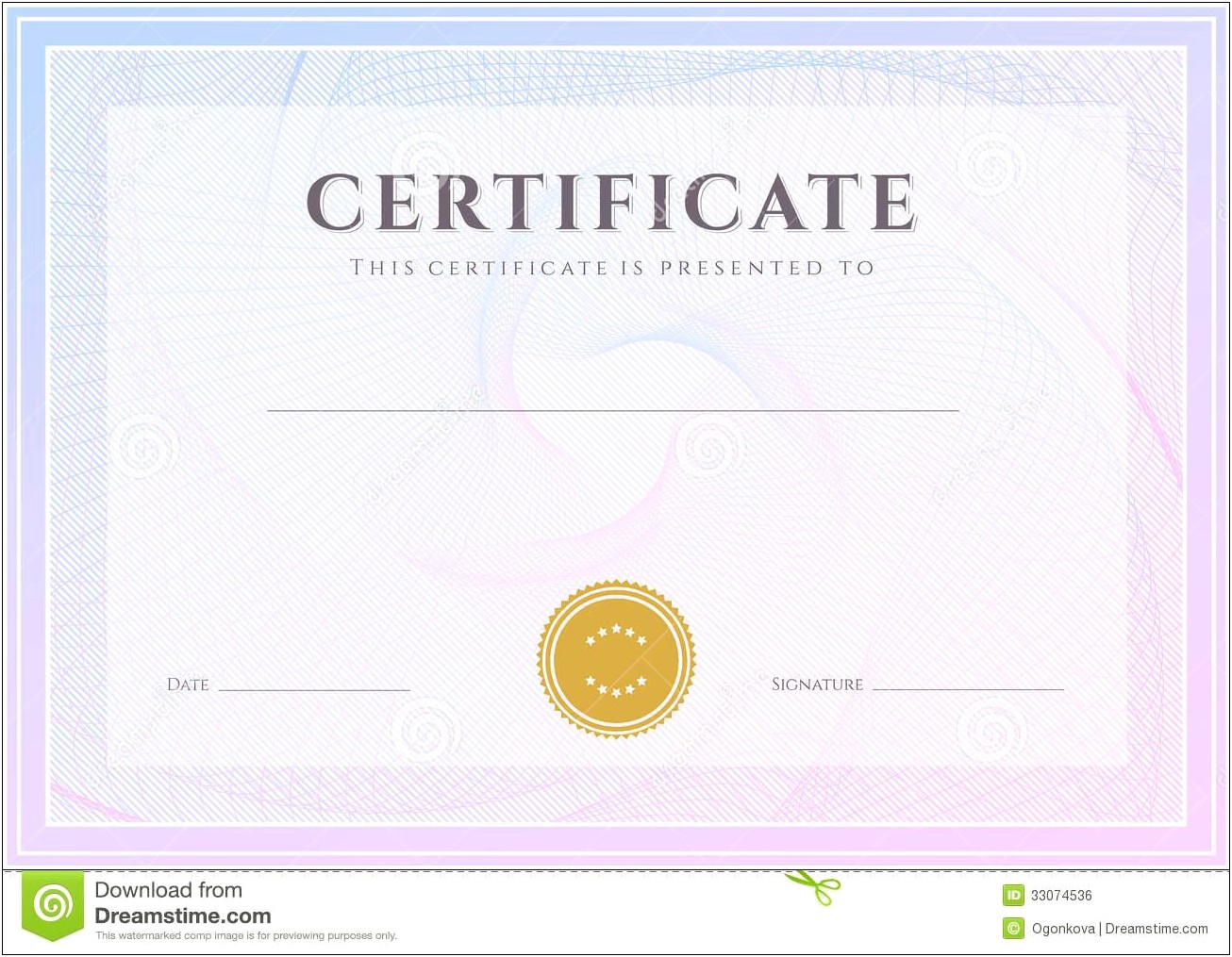 Free Certificate Templates For 5th Grade