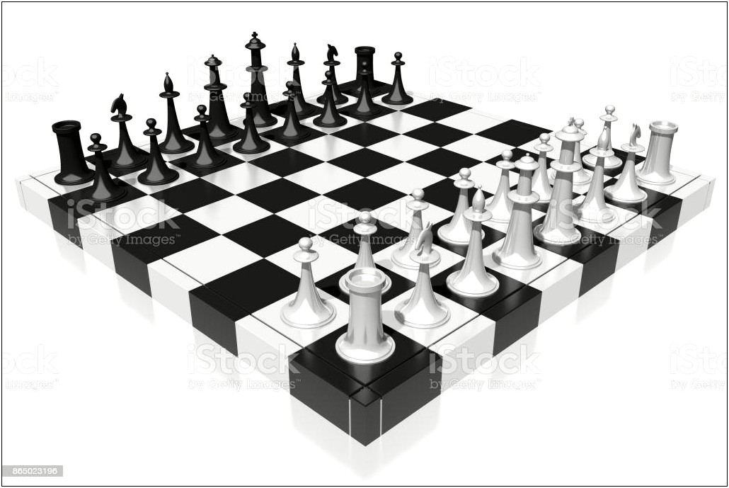 Free Chess Board Powerpoint Template For Decoupage
