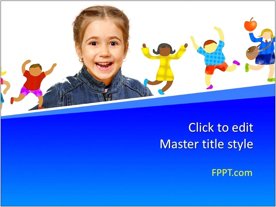 Free Children Extract Design Powerpoint Templates