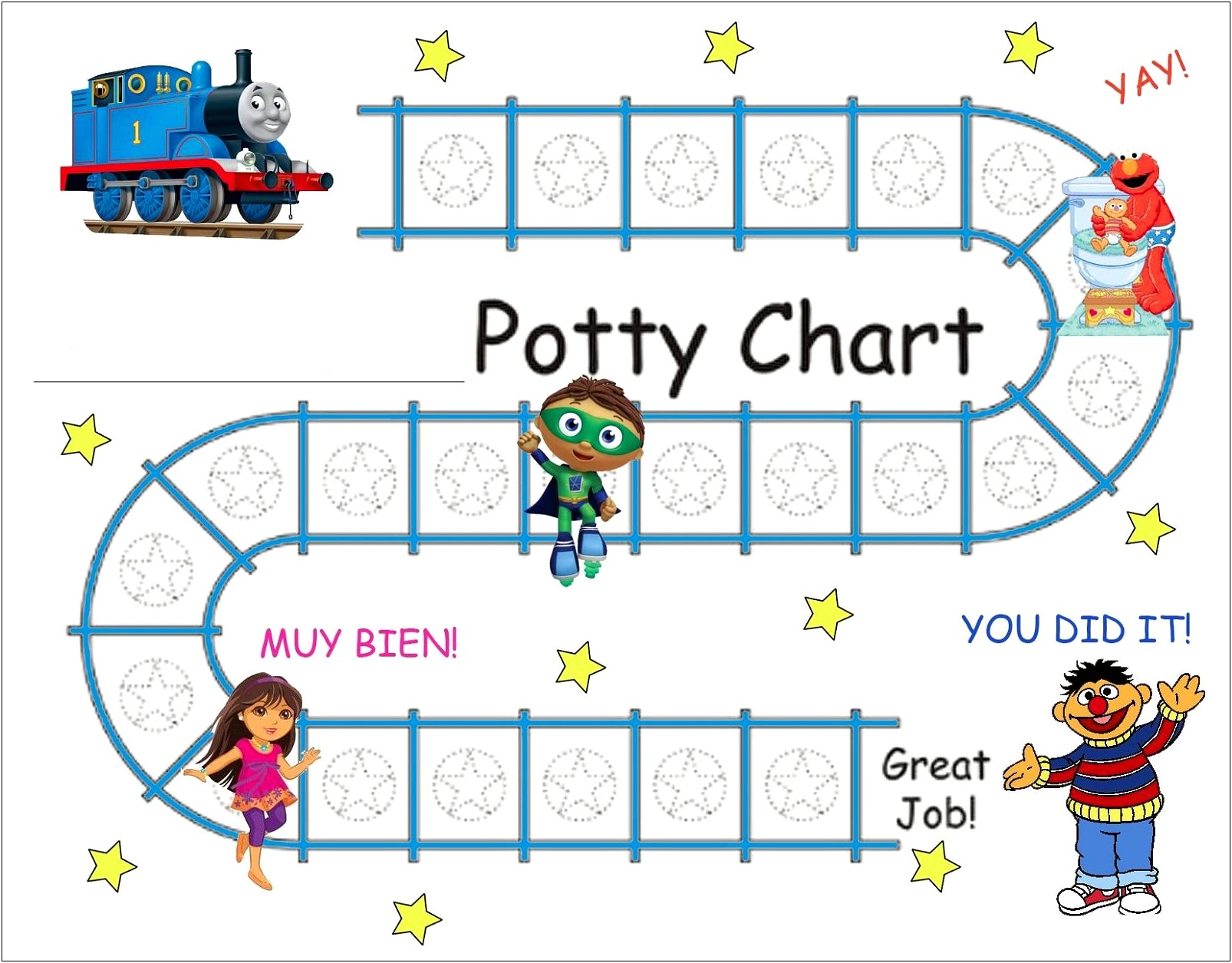 Free Children's Behavior Chart Template
