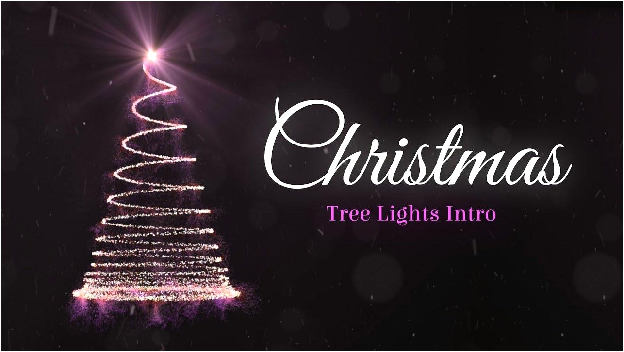 Free Christmas After Effects Intro Templates
