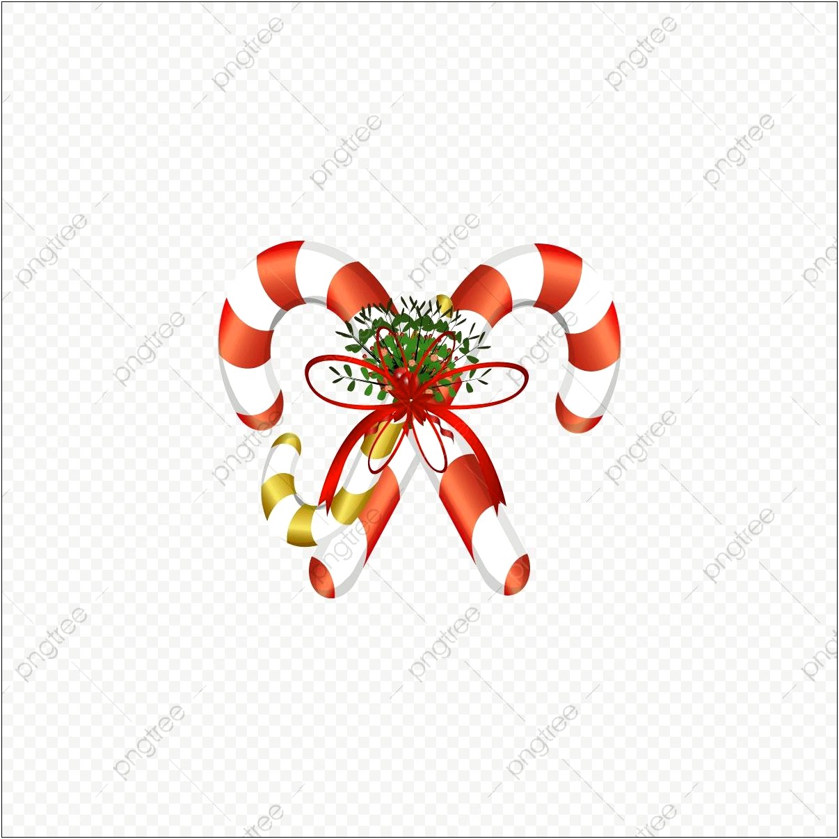Free Christmas Candy Cane Ornament Templates