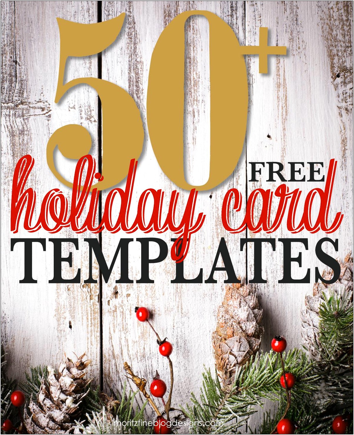 Free Christmas Card Templates To Add Photos