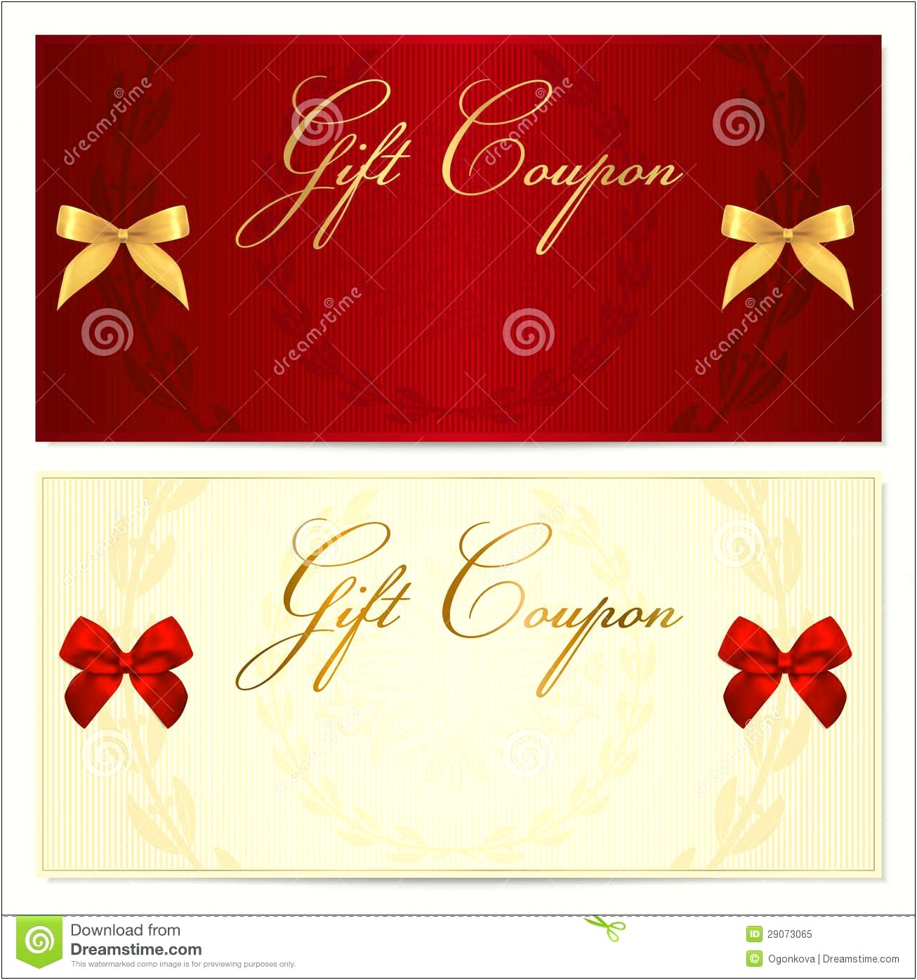 Free Christmas Gift Certificate Template Download