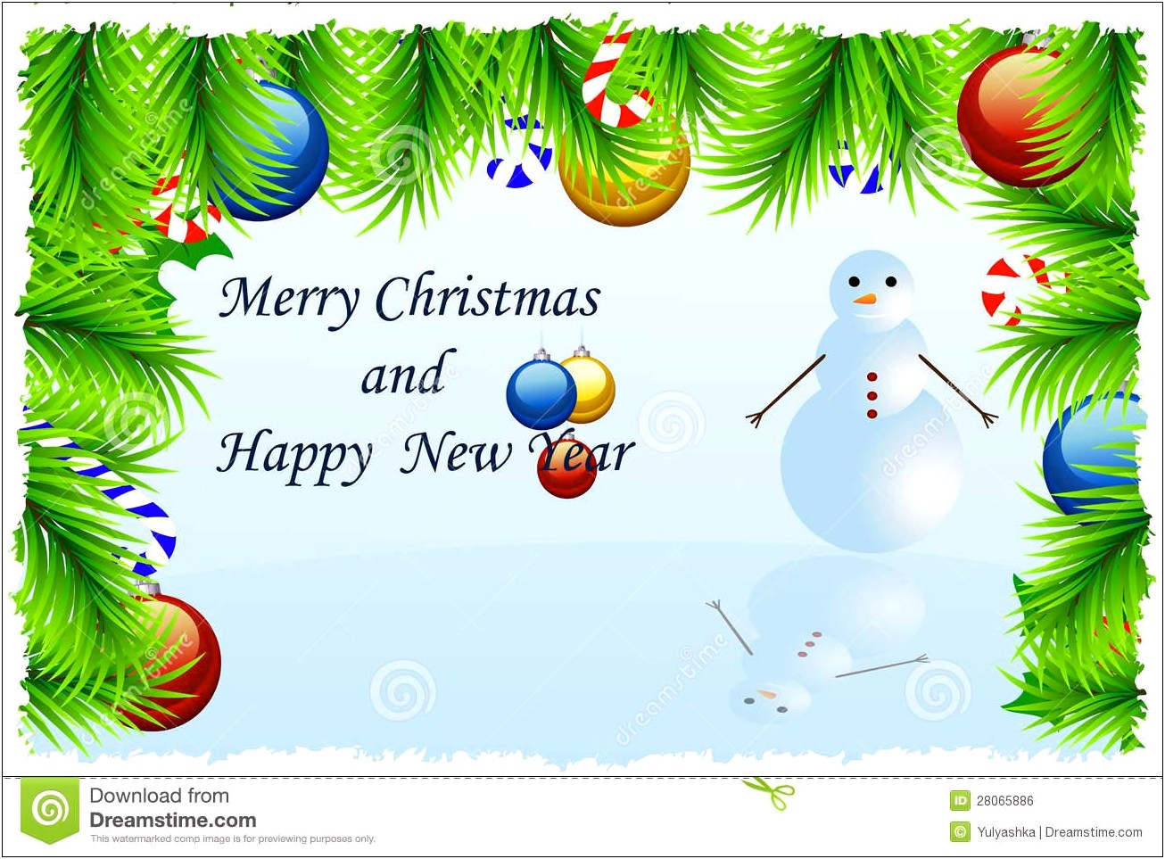 Free Christmas Greeting Card Template Printables