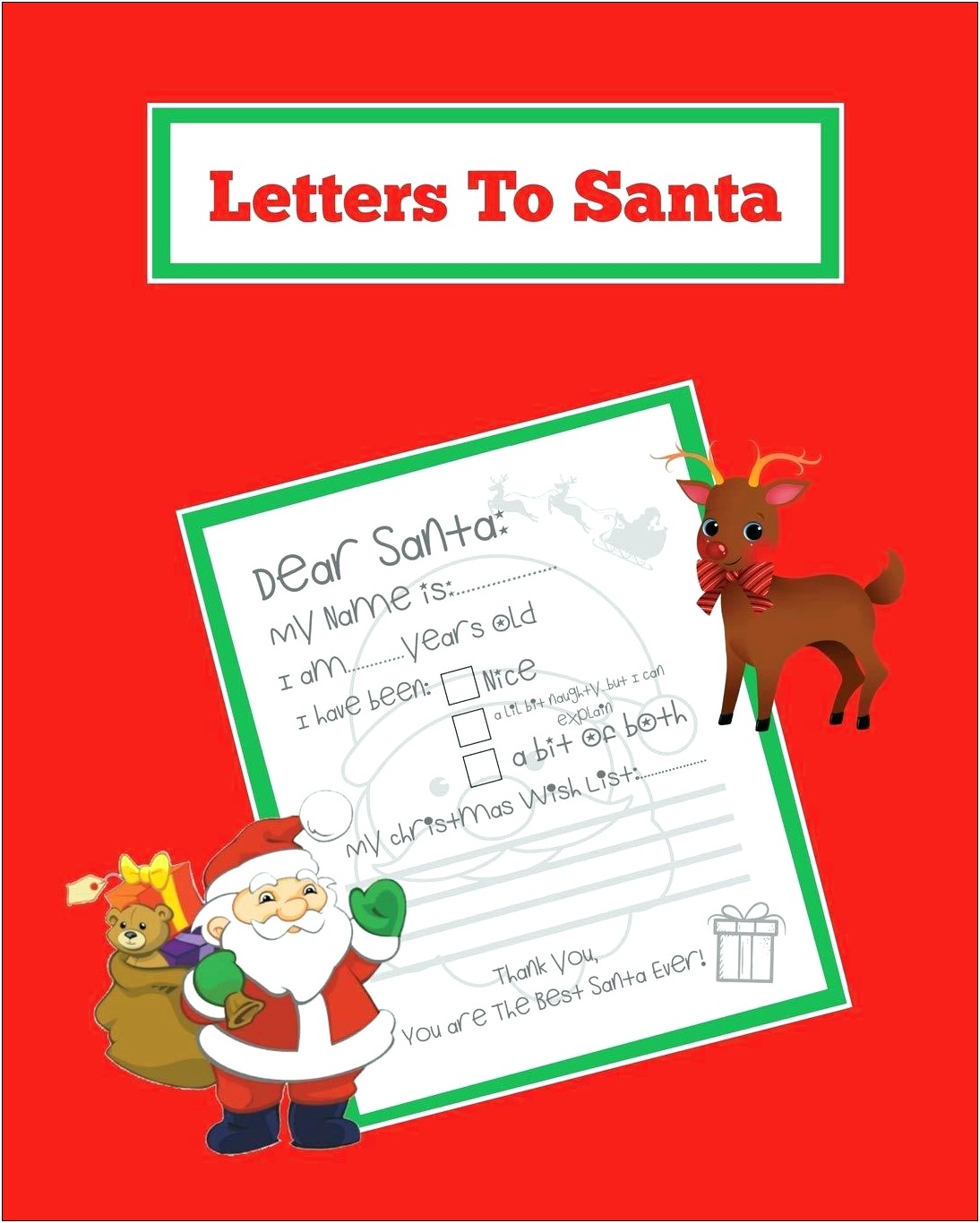Free Christmas Letter Templates For Pages