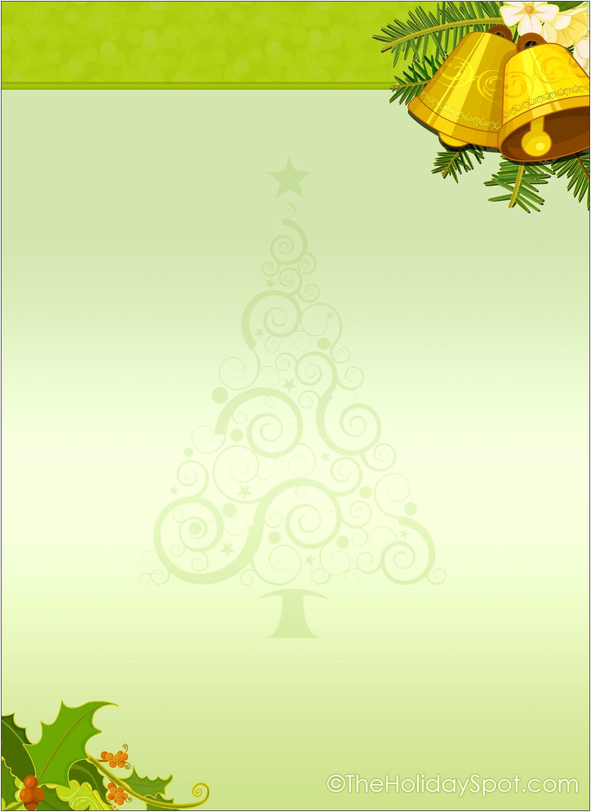 Free Christmas Letterhead Templates For Word