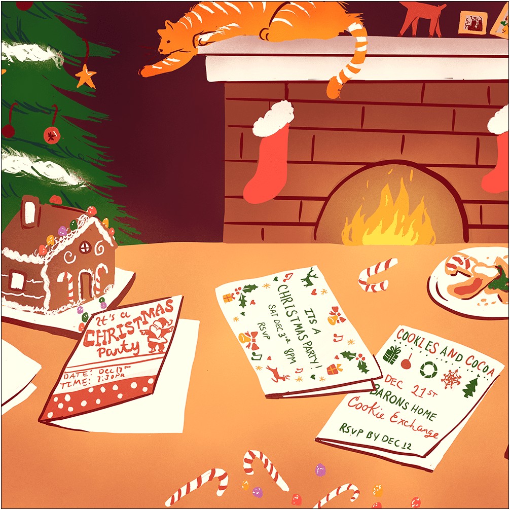 Free Christmas Party Templates For Word