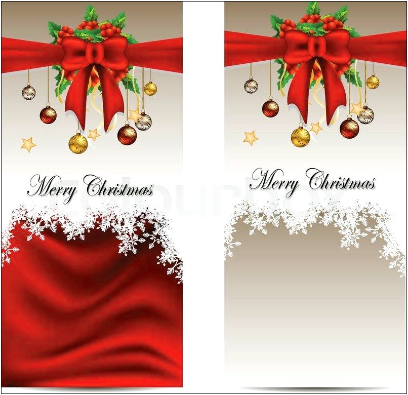 Free Christmas Photo Card Template Downloads