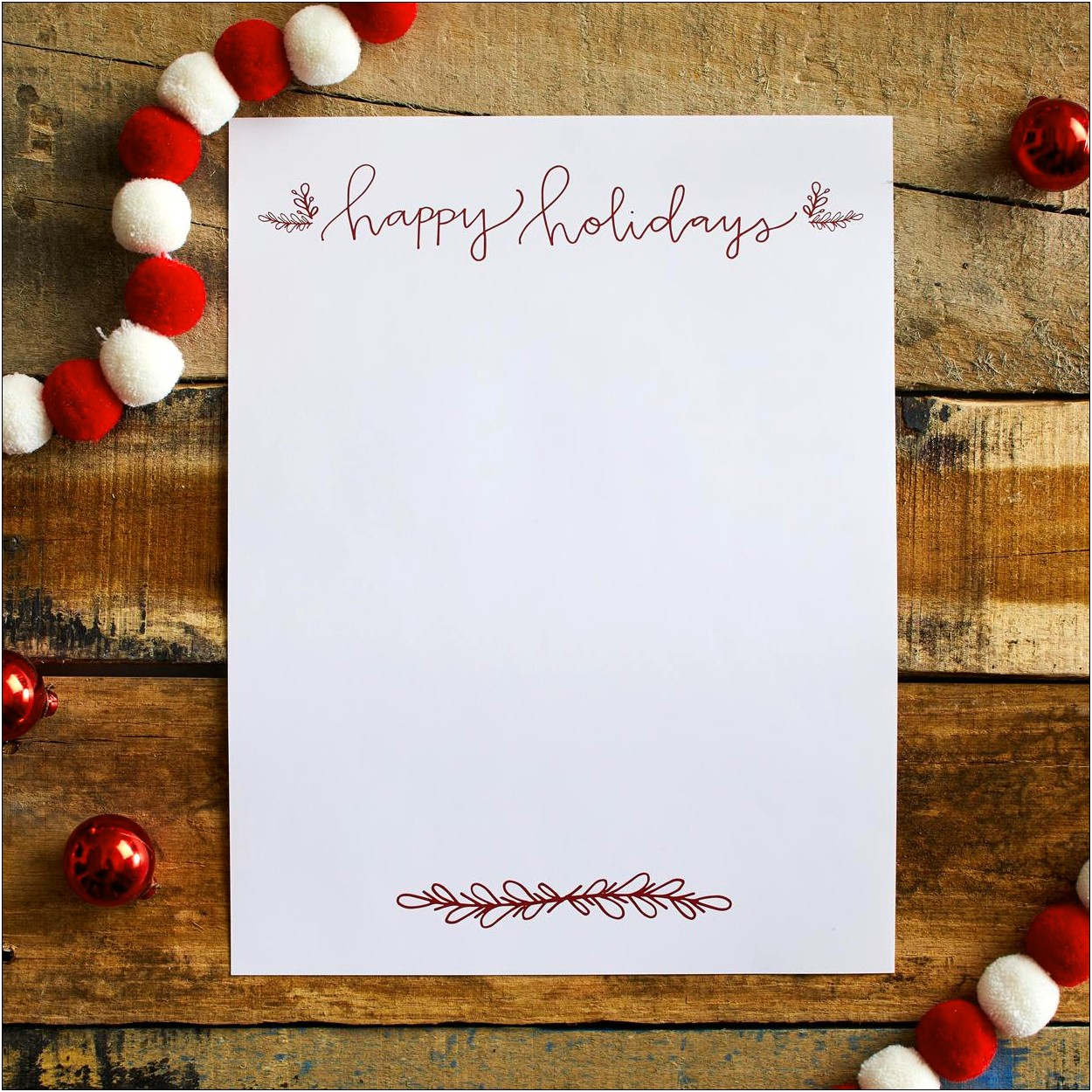 Free Christmas Stationery Templates For Mac Mail