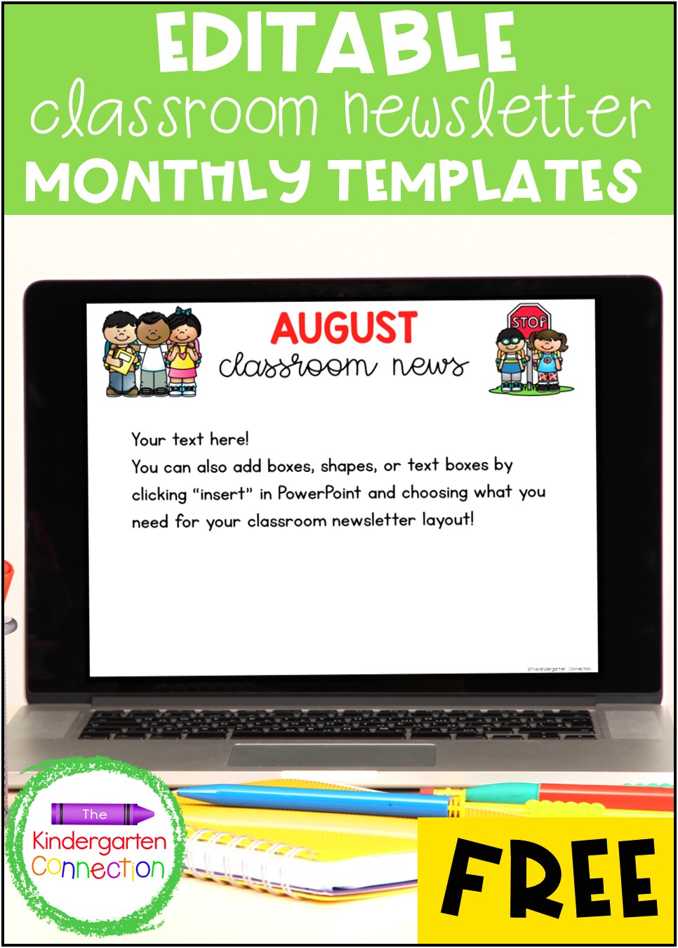 Free Class Newsletter Templates For Teachers