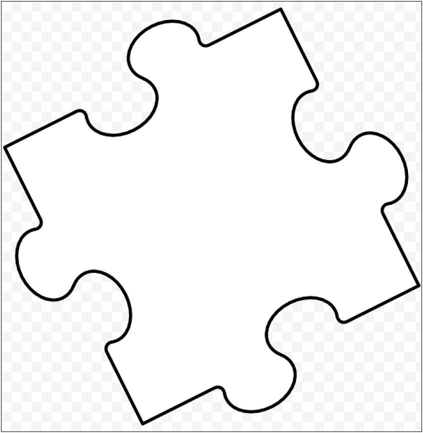 Free Clip Art Puzzle Pieces Template