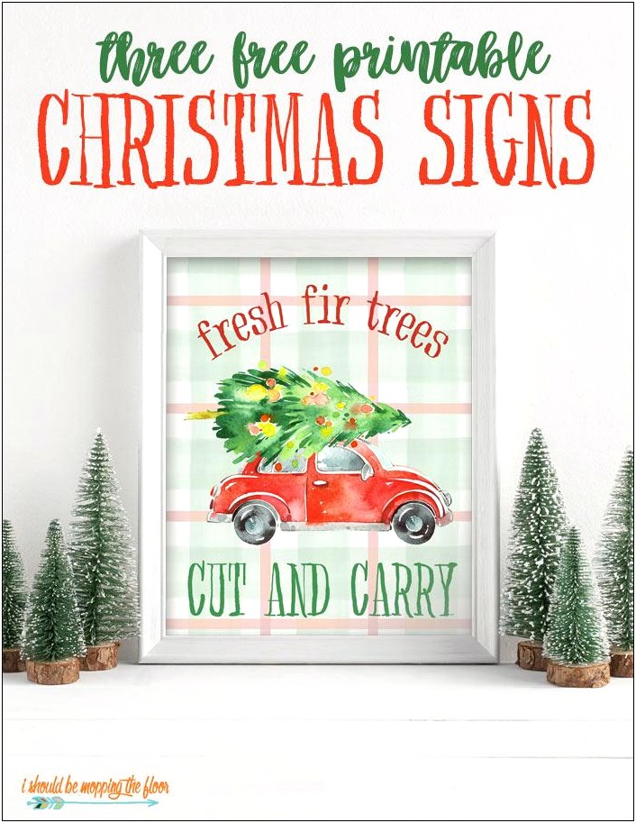 Free Closed For Christmas Sign Template