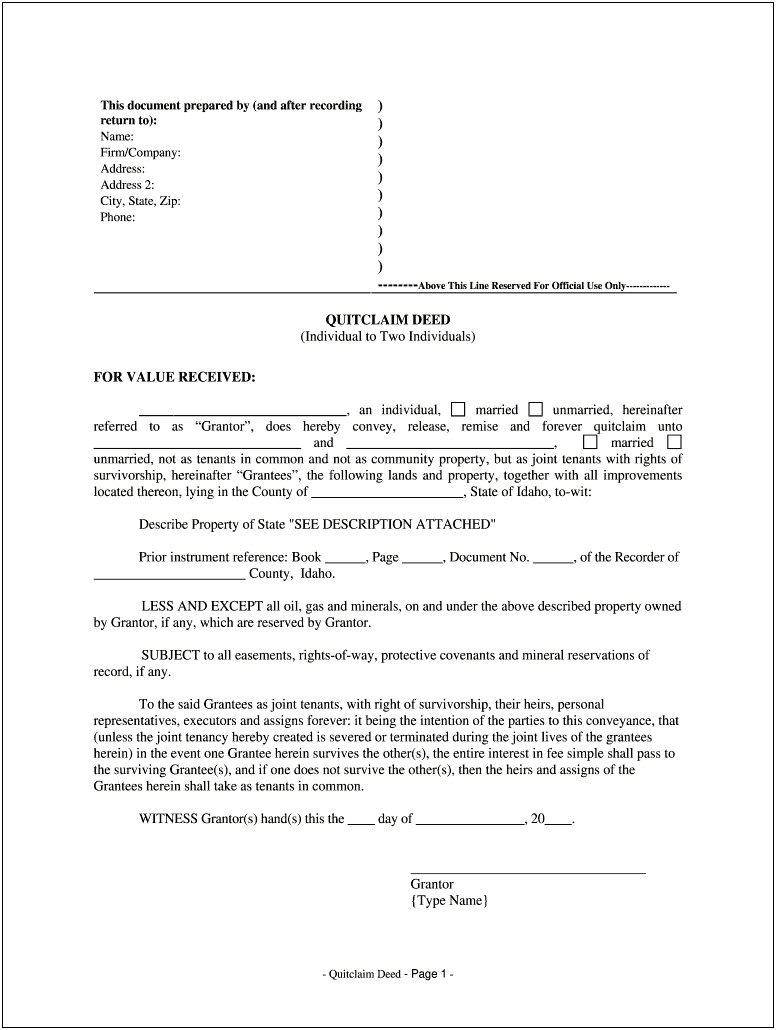 Free Co Ownership Agreement Real Estate Template