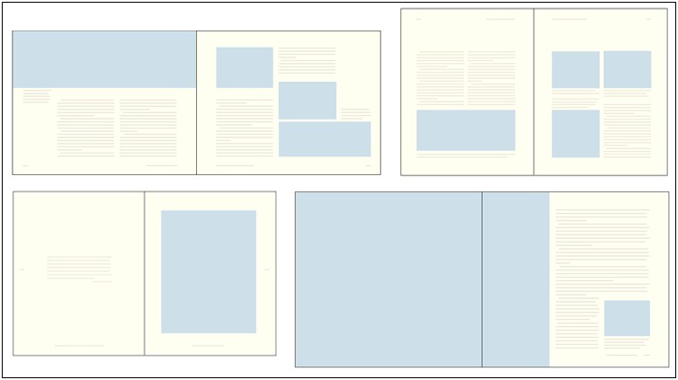 Free Coffee Table Book Layout Template