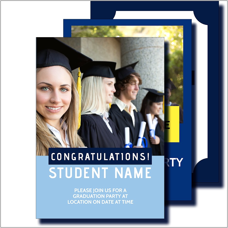 Free College Graduation Announcement Templates 2015