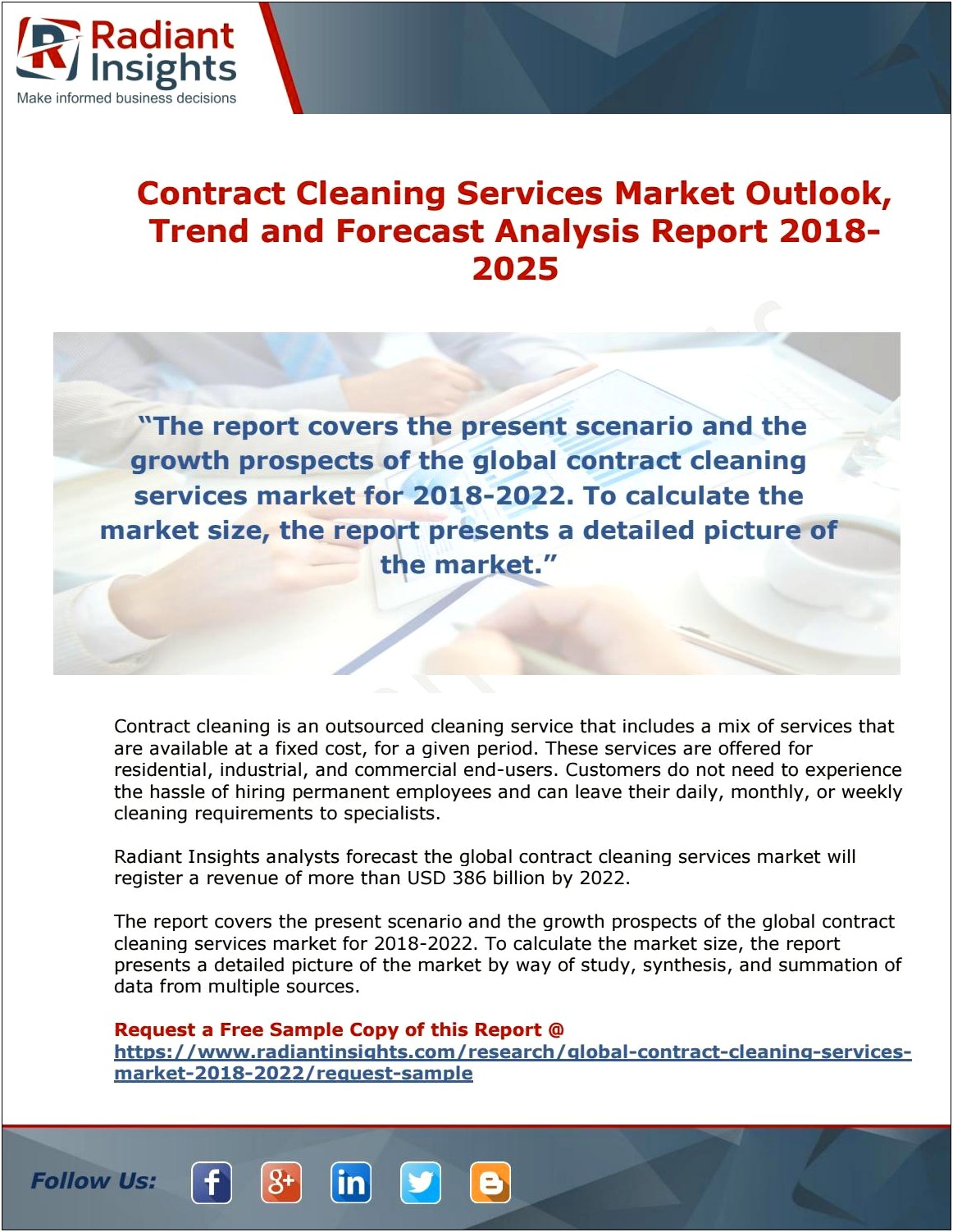 Free Commercial Cleaning Company Contract Template