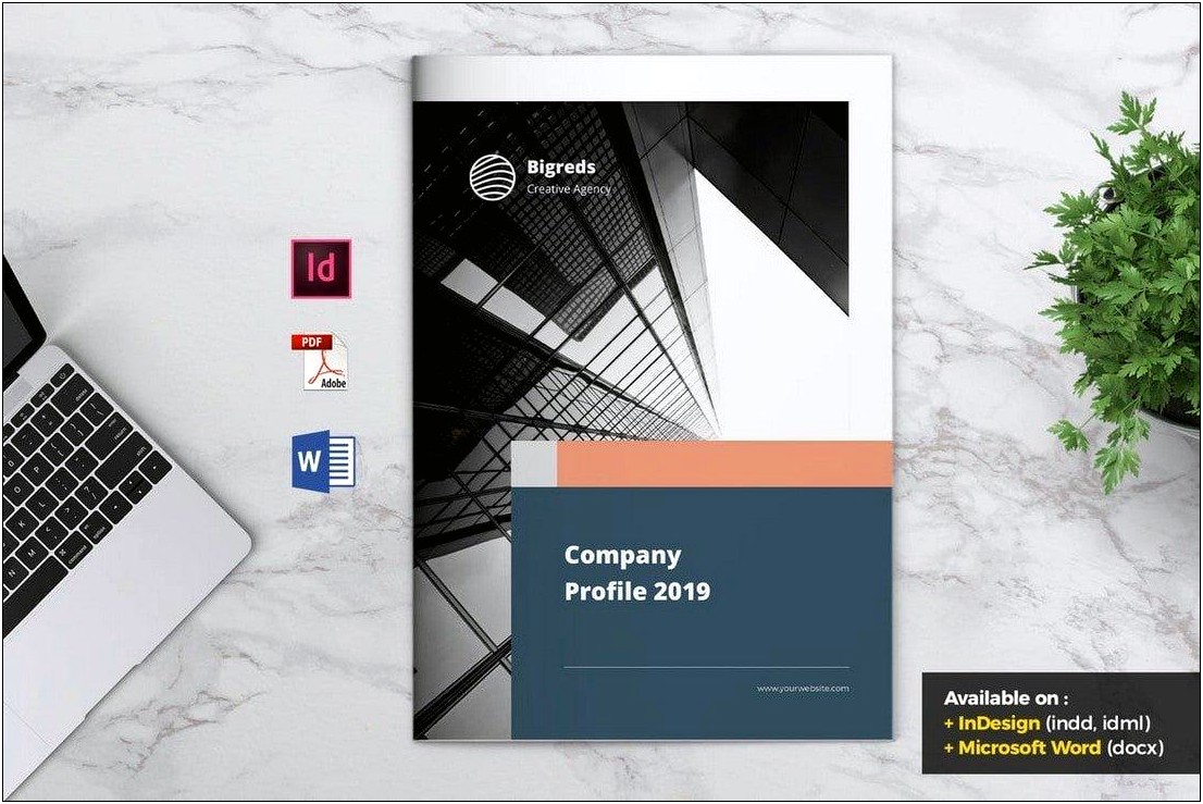 Free Company Profile Cover Design Templates