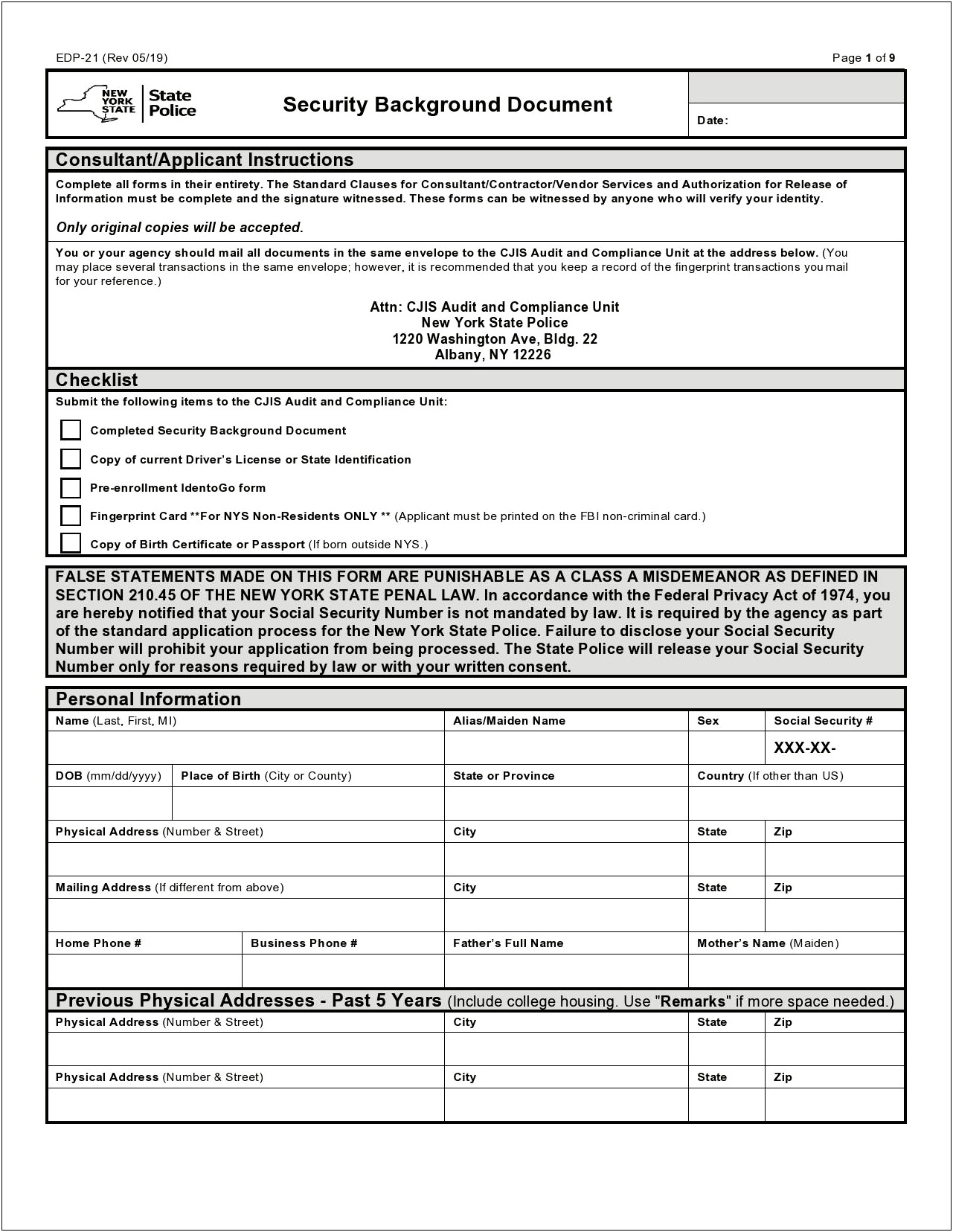 Free Consent Form For Background Check Template