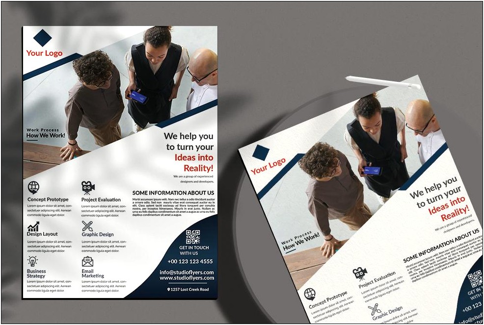 Free Corporate Business Flyer Template Psd