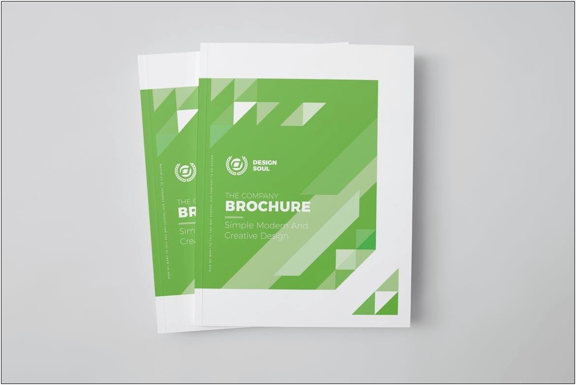 Free Corporate One Page Brochure Template