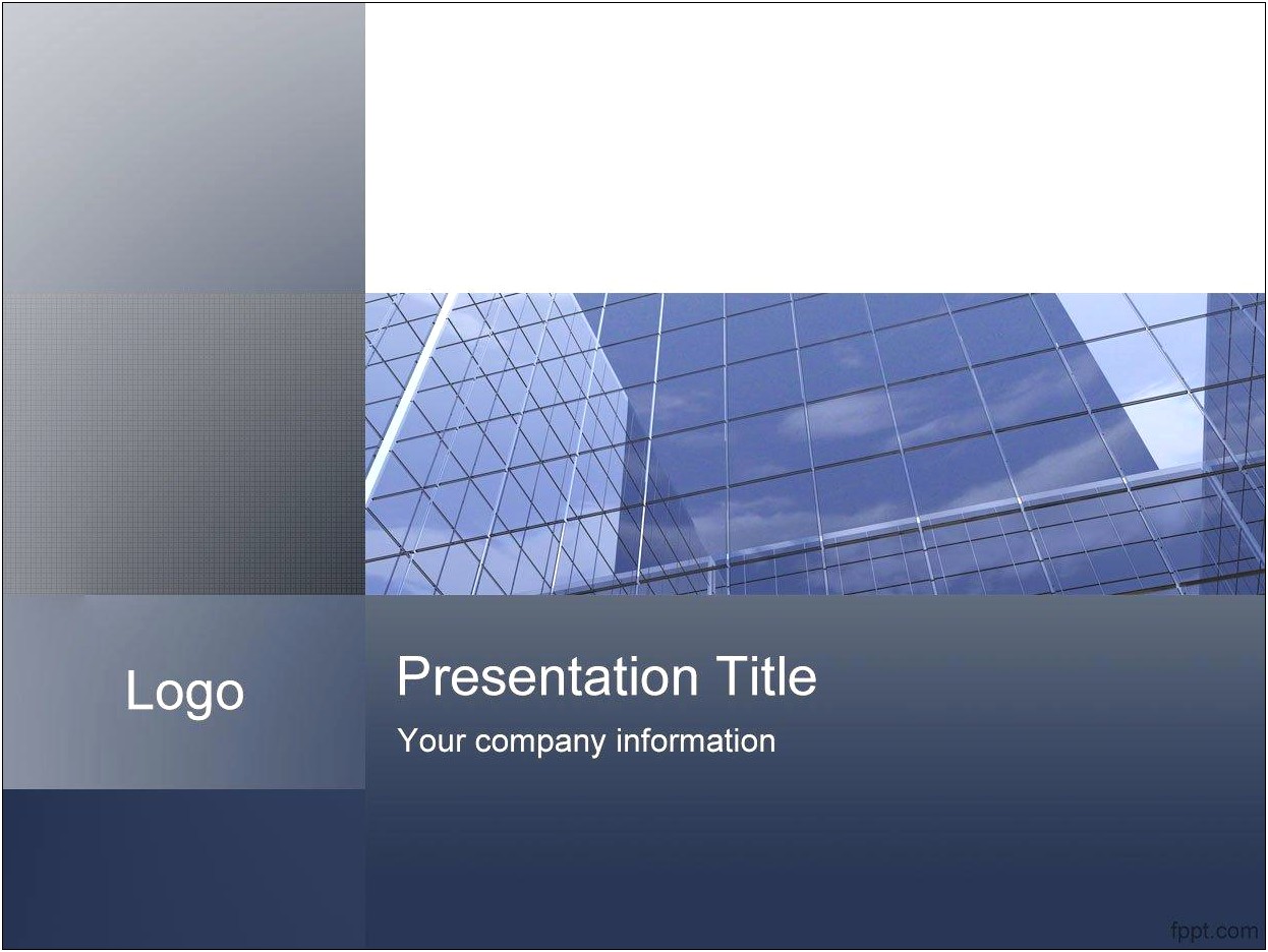 Free Corporate Presentation Templates For Powerpoint