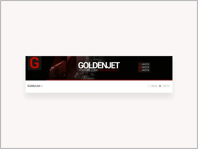 Free Couple Youtube Banner Template Psd