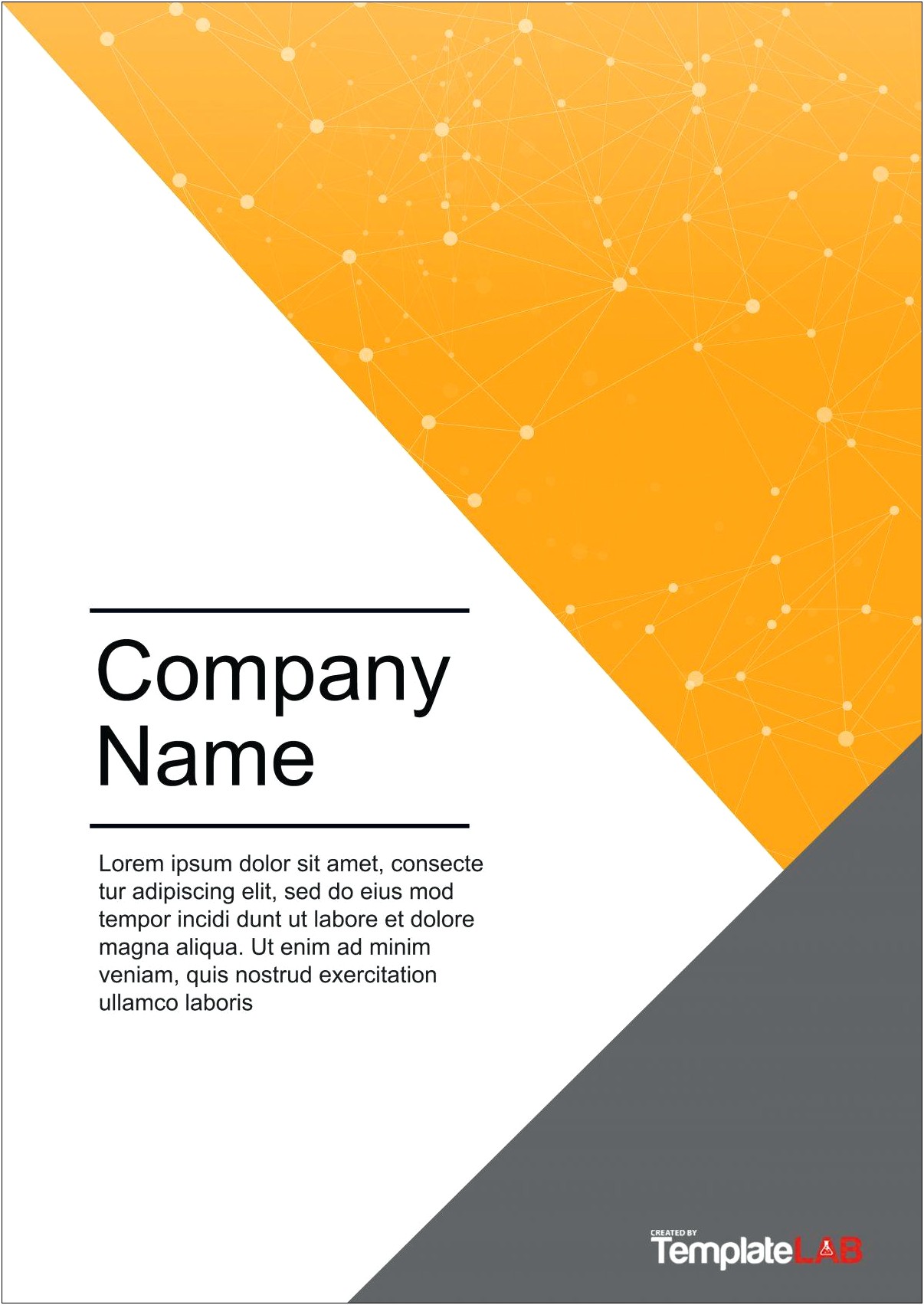 Free Cover Page Template For Report