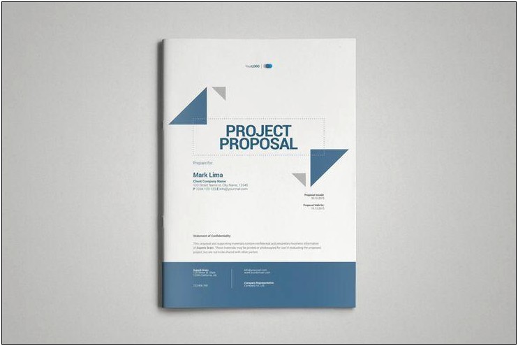 Free Creative Market Downloads A4 Project Proposal Template