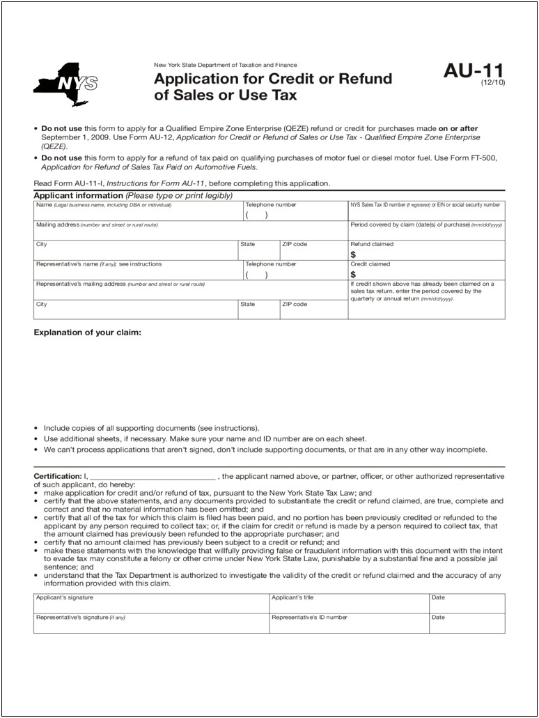 Free Credit Application Form Template Canada