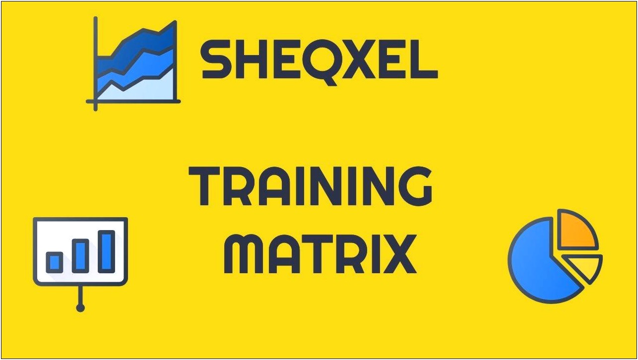 Free Cross Training Matrix Excel Template